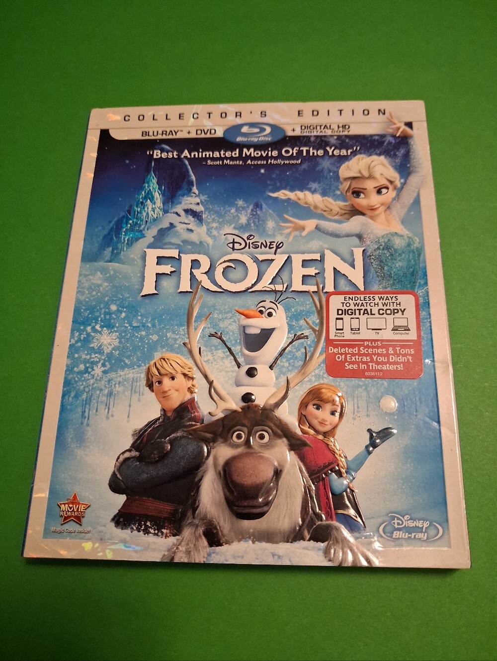 New Disney Frozen Collector’s Edition Blu-ray + DVD + Digital HD